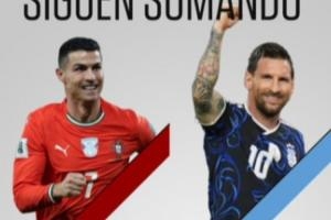 ESPN统计梅罗最新进球数：梅西1159场917球，C罗1328场975球